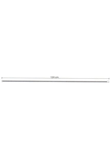 Ahlez Quadro Duş Başlığı + Hortumu Duş Seti Krom