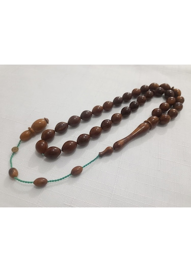 Murat Usta İmzalı Büyük Boy Beyzi Kesim Kuka Tesbih.ölçü 9 X12.5