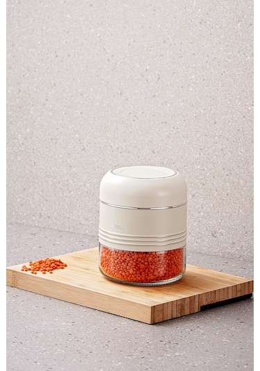 Emsan Moko 420 Ml Saklama Kavanozu Ekru