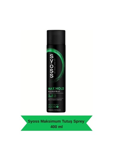 Syoss Saç Spreyi 400 Ml - Etkili Şekillendirme