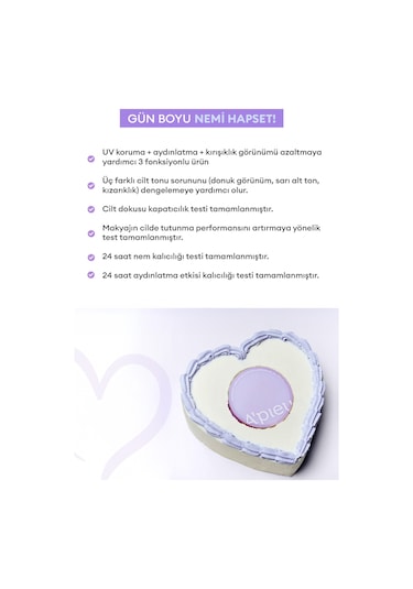 Missha Apieu Waterlock Tone Up Sun Cushion Lavender SPF50+Pa++++ 13 G