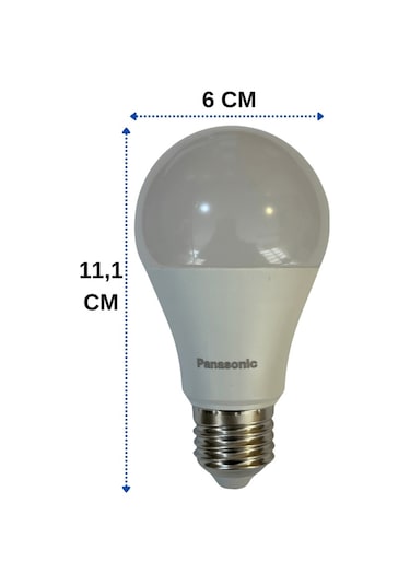 Panasonic 10,5w 75w 2700k Sarı Işık E27 Duylu Led Ampul 10 Adet