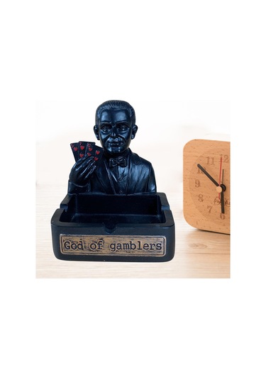 Homyl Kumarbazlar Küllük Puro Sigara Kül Tablası Siyah