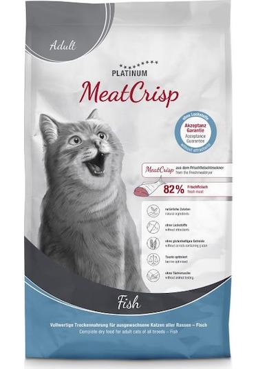 Platinum Meatcrisp Balıklı Yetişkin Kedi Maması 1,5 Kg