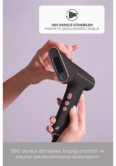 Karaca Hypersonic Saç Kurutma Makinesi D2 Negative ION Antrasit