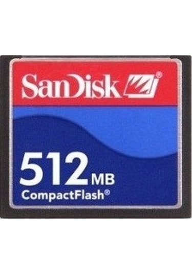 Sandisk 512 MB Cf Compact Flash Hafıza Kartı Cnc Makine Kartı