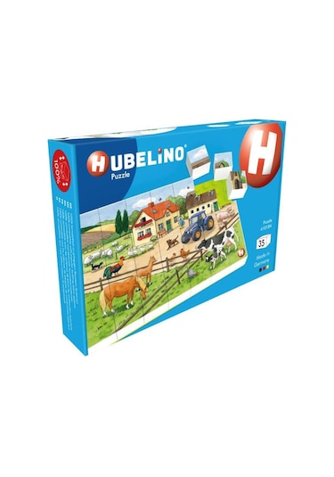 Hubelino 35 Parça Puzzle Çiftlik Hayatı 410184