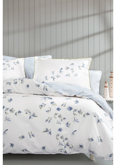 Yataş Betta Tek Kişilik Nevresim Seti - Mavi