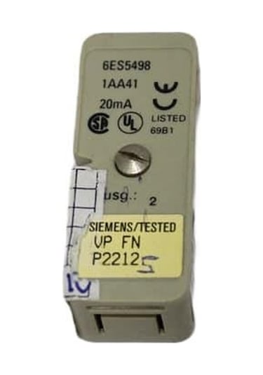 6es5498-1aa41 Measurıng Range Module, +/-20ma Kull