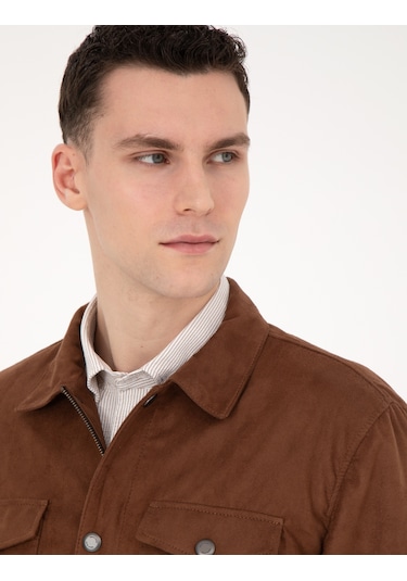 Pierre Cardin Erkek Kahverengi Deri Mont-kaban 50291006-400 Kahverengi