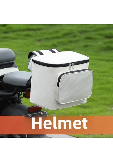 Dianziye Elektrikli Motosiklet Ön Çubuk Çantası - Siyah, Telefon Dokunmatik Bölmeli, Çok Amaçlı Büyük Kapasiteli Depolama Çantası
