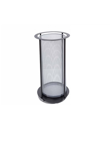 Fileli Metal Siyah Şemsiyelik 28 56 Cm Siyah