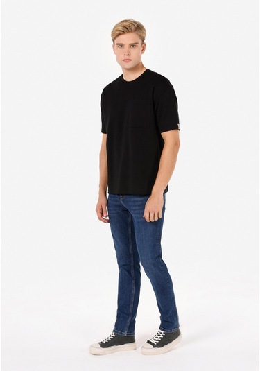 Colins Straight Fit Erkek İndigo Jean Pantolon Cl1071313 Q1.v1 Dn43813 Denim