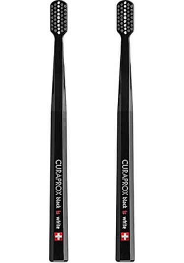 Curaprox 5460 Black Is White 2'li Diş Fırçası