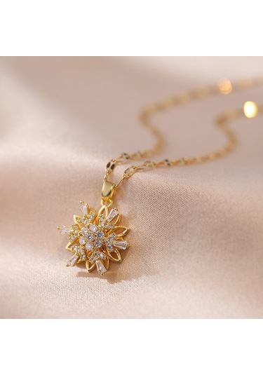 Bayan Kolye: Moda Estetiği Titanyum Çelik Kolye No.187 Çok REnkli