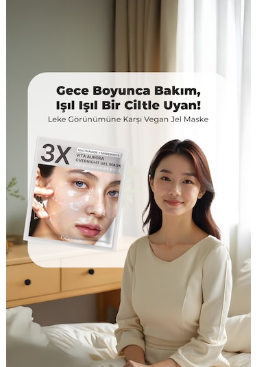 Vita Aurora Overnight Mask Yoğun Onarım Jel Gece Maskesi