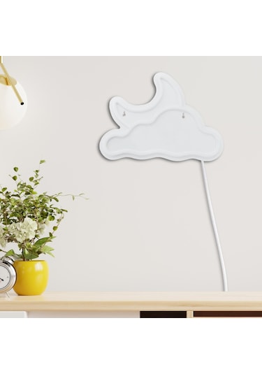 Homyl Işıkları Usb Cadılar Bayramı Ev Restoranı Için Neon Işığı Beyaz Çok Renkli