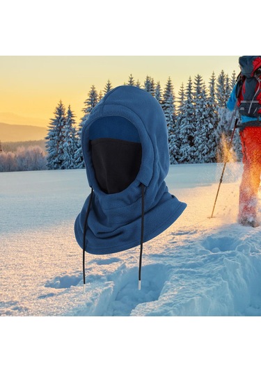 Suntek Kar Maskesi Kayak Bandanası Nefes Alabilir Koyu-mavi Koyu Mavi