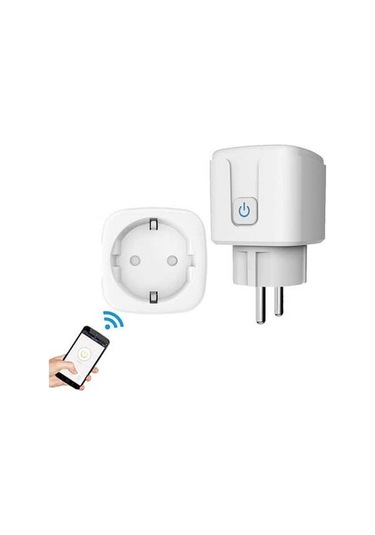 Ulzyvf Wifi Akıllı Soket 16a/20a, Cep Telefonu Zamanlama, Uzaktan Kumandalı Akıllı Ev Soketi