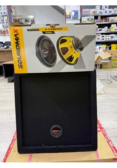 Sx-aks12 Pro Mini L Port Kabinli Profesyonel Pro Seri 1500wat 400w Rms 30 Cm Subwoofer Bas
