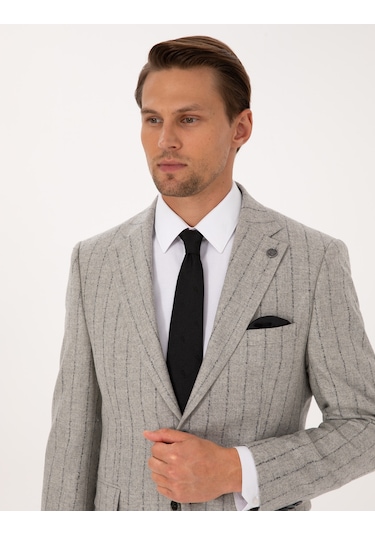Pierre Cardin Erkek Gri Takım Elbise 50311251-vr024 Gri