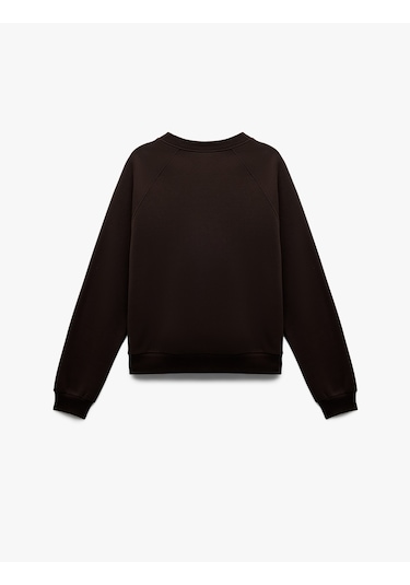 Koton Şardonlu Uzun Kollu Bisiklet Yaka Basic Oversize Sweatshirt Kahverengi 6wal10129ık Kahve Koton Şardonlu Uzun Kollu Bisiklet Yaka Basic Oversize Sweatshirt Kahverengi 6wal10129ık Kahve