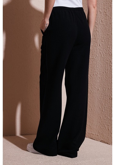 Fashion Friends Bayan Pantolon 25y0249k1 Siyah Siyah