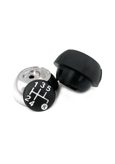 Teltree Fiat 500 2012-2018 İçin 5 Vitesli Abs Şarj Kol Kolu - Siyah Ve Gümüş Değiştirme Parçası Diğer