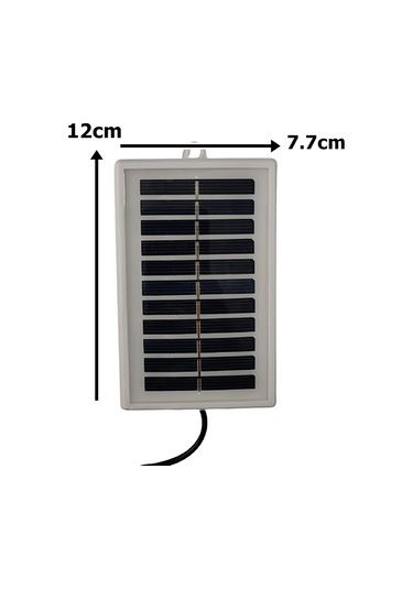 32cm Güneş Enerjili Solar Işıldak Güneş Enerjili 3 Mod  2.8mt Mavi