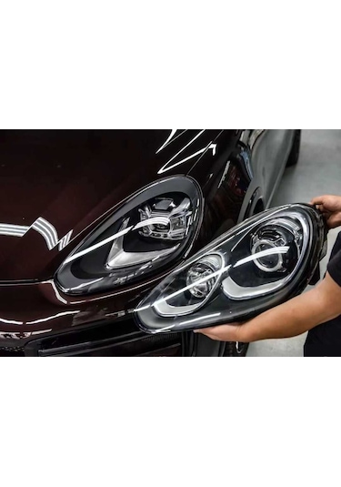 Porsche Cayenne 2014-2017 Uyumlu Facelift Led Far 2018+ Görünüm