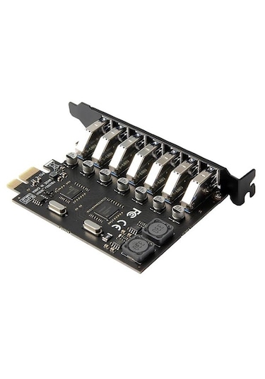 7 Port Usb 3.0 Pci-e Express Kart Hub Çoklayıcı Çoğaltıcı