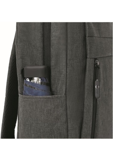 Lecoo Bg01 15,9 İnç Laptop Bölmeli Çok Fonksiyonlu Sırt Çantası Siyah