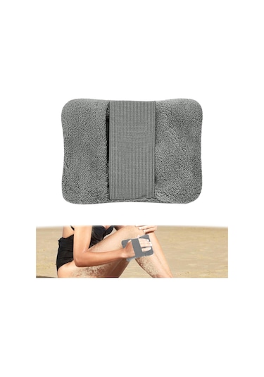 Suntek Plaj Kum Temizleme Çantası Açık Hava Gri-11cmx8cm