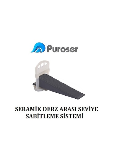 Seramik Fayans Tutucu Seviye Tespit Derz Takozu Kaması 100 Adet