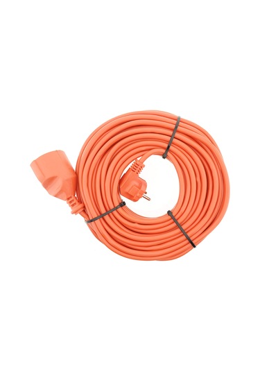 Tek-iş 20 Metre Uzatma Kablosu 3 X 1 Mm Ttr Bakır Kablo Erkek Fiş Dişi Fiş Baskılı Seyyar Ara Kablo Diğer