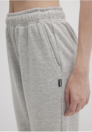 Mavi - Gri Basic Eşofman Altı 1600823-32175 Gri