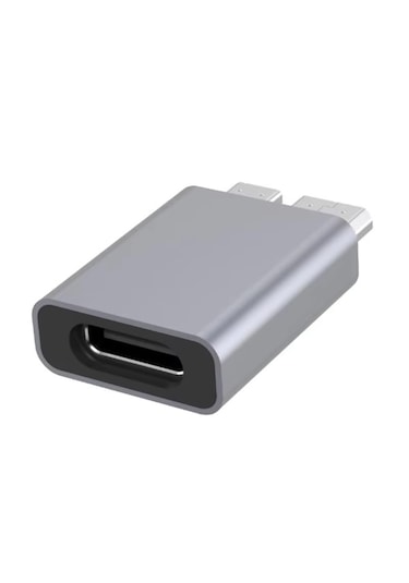 Type C To Micro B Usb Çevirici Dönüştürücü Adaptör Bağlantı Apara