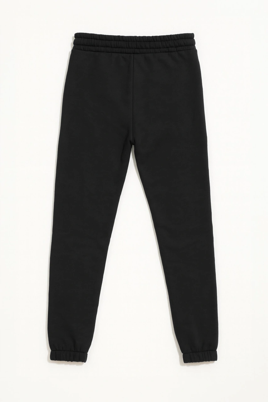 Kadın Paçası Lastikli İçi Polarlı Eşofman Altı Çok Renkli