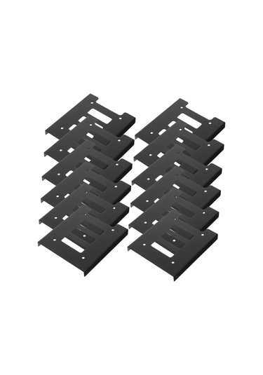 Masaüstü Bilgisayar Ve Aksesuarla Uyumlu Drive Bay Dönüştürücü İçin 12 Pc Sabit Disk Montaj Braketi