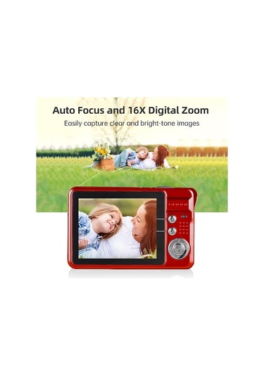 Trendooze Springsun 4k Dijital Kamera 48mp 2.8 İnç Tft Ekran Otomatik Odaklama 16x Dijital Zoom Dahili Flaş 2 Adet Bf