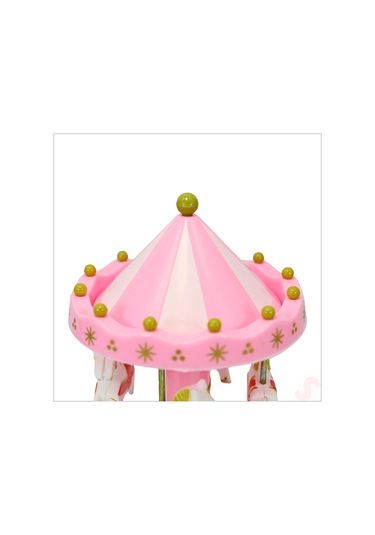 Atlı Karınca Müzik Kutusu, 17cm X 10cm - Pembe