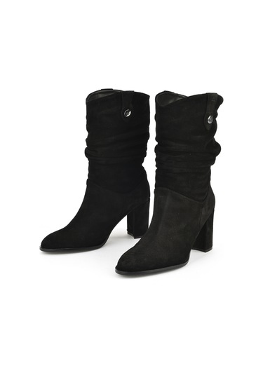 Ziya, Kadın Hakiki Deri Çizme 1531050z25100670k Siyah 1531050z25100670k 000 Siyah