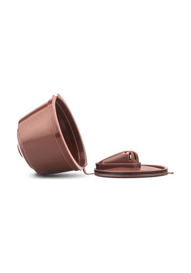 Kahverengi İ Cafilas Dgpnc03 Dolce Gusto Nescafe Cırcolo,genıo 2,mını Me,mını,melody İçin Crema Kahve Kapsül Filtresi Yeniden Doldurulabilir 3pcs