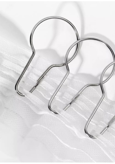 Lundo Metal Perde Halkaları 227337272 Gümüş