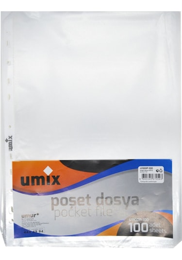 Şeffaf Poşet Dosya 4500 Adet 45 Paket Diğer