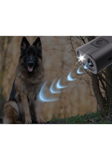 Lichen Ultrasonik Köpek Kovucu Taşınabilir Köpek Eğitmeni Barker