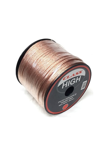 Class 2X1.50Mm Hoparlör Kablosu 20Metre Şeffaf