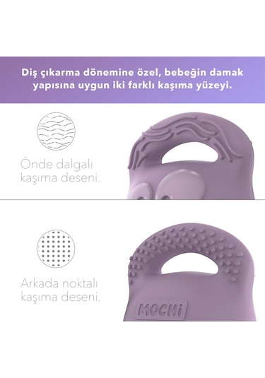 Mochi Diş Kaşıyıcı Lila