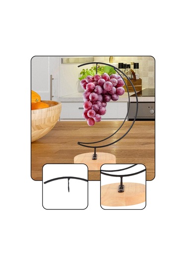 Suntek Muz Tutucu Standı Sağlam Muzları Taze Tutun Ay Şeklinde