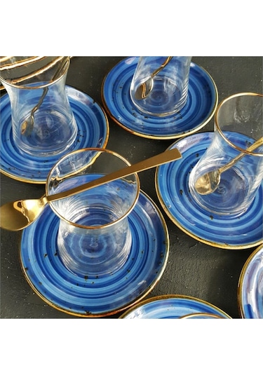 Özlife Zen Titenyum Gold Çay Kaşık - 6'Lı Çay Kaşığı